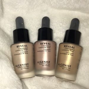 Algenist Reveal Concentrated Luminizing Drops trio